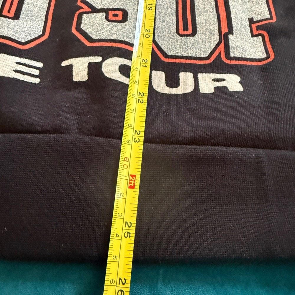 Billie Eilish Hit Me Hard and Soft Tour Zip Up Hoodie Black Large - Picture 4 of 8